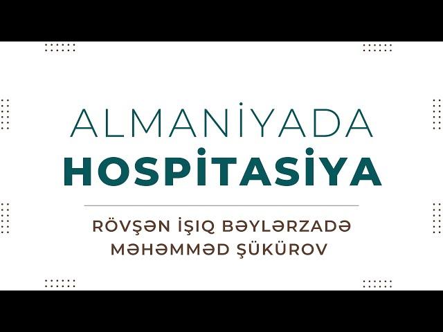 ICAMS | Almaniyada Hospitasiya