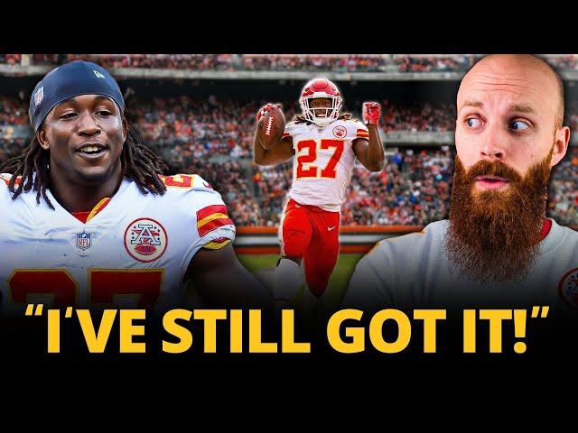 Kareem Hunt makes BOLD statement about his return... Kelce “conspiracies” Chargers injuries & more