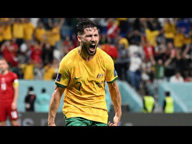 Australia v Denmark goal scorer Mat Leckie with a worldie | FIFA World Cup Qatar 2022