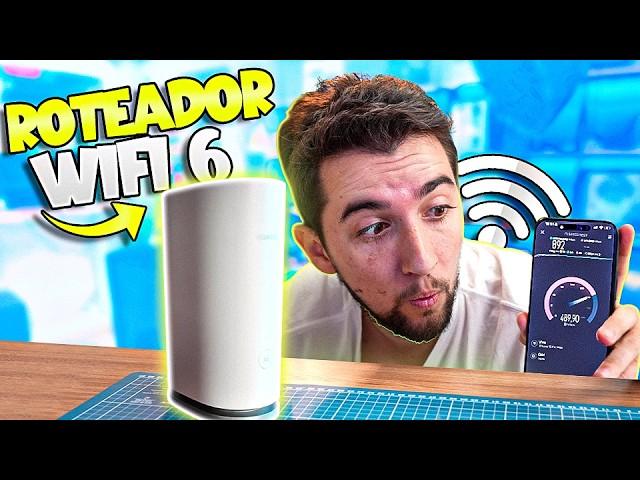 ESSE ROTEADOR é INCRÍVEL! Huawei Wifi Mesh 3 (Instalação + teste de velocidade)