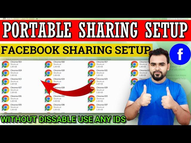 How To Create Portable Sharing setup | Sharing setup new Method 2024 | Portable Sharing setup