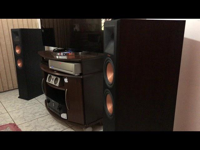 Teste Bass I Love You Parasound A23/Klipsch RP 260F