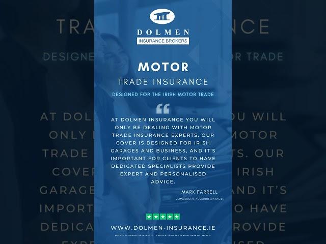 Motor Trade Insurance designed for the Irish Motor Trade Industry!