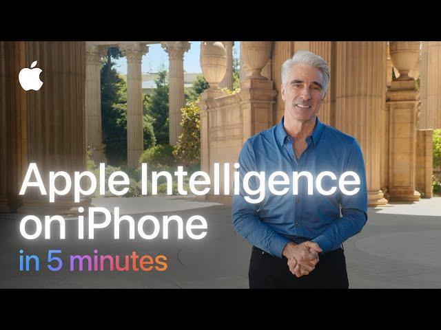 Apple Intelligence on iPhone in 5 minutes