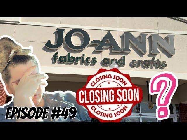 Is this the end of Joann Fabrics? - VLOG