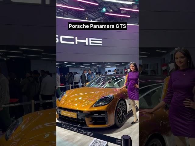 Porsche Panamera GTS at Bharat Mobility Auto Expo 2025  #porsche #panameragts #autoexpo2025