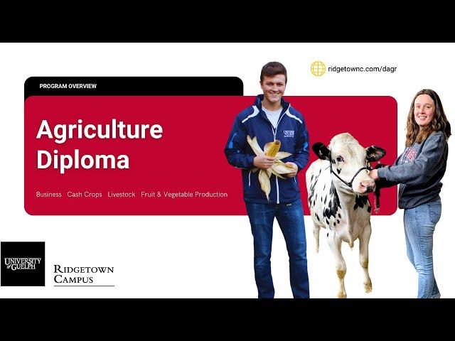 Ridgetown Campus | Agriculture Diploma Information