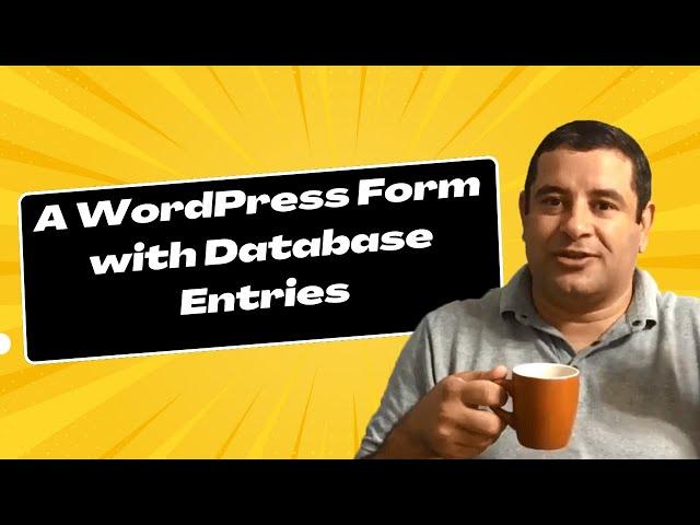 How to Create Form in WordPress and Save to Database - Fluent Forms Tutorial