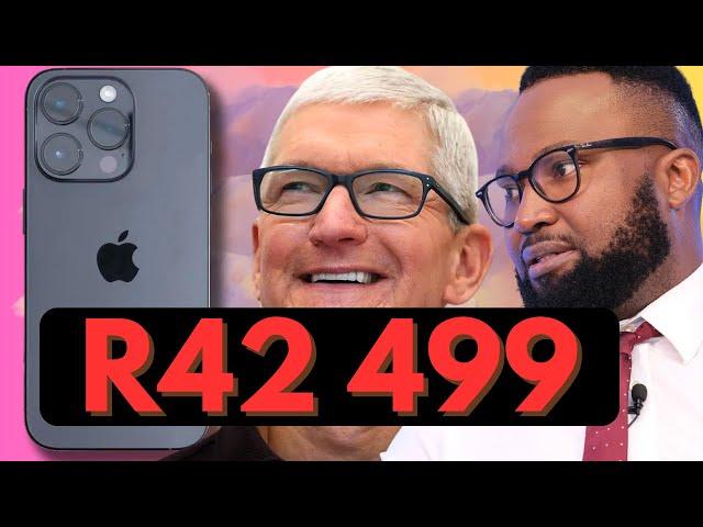 South Africans are being ripped off - iPhones are too expensive in South Africa.