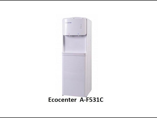 ShablonКулер для воды Ecocenter (Экоцентр) A-F531C напольный, с компрессорным охлаждением