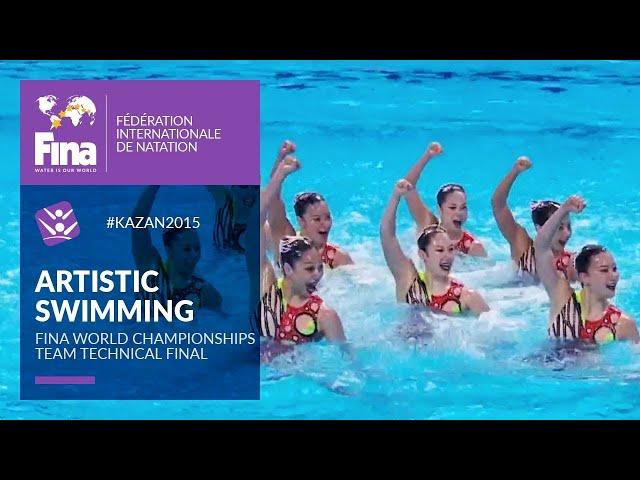 Japan's emotional Artistic Swimming moment at Kazan 2015   Full length   FINA World Championships