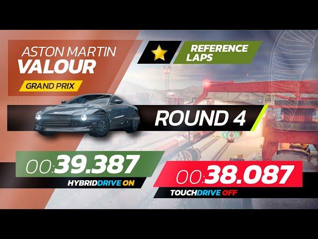 Aston Martin Valour - Grand Prix ROUND 4 - 1⭐ Touchdrive & Manual Reference Laps - TIME TRAVEL