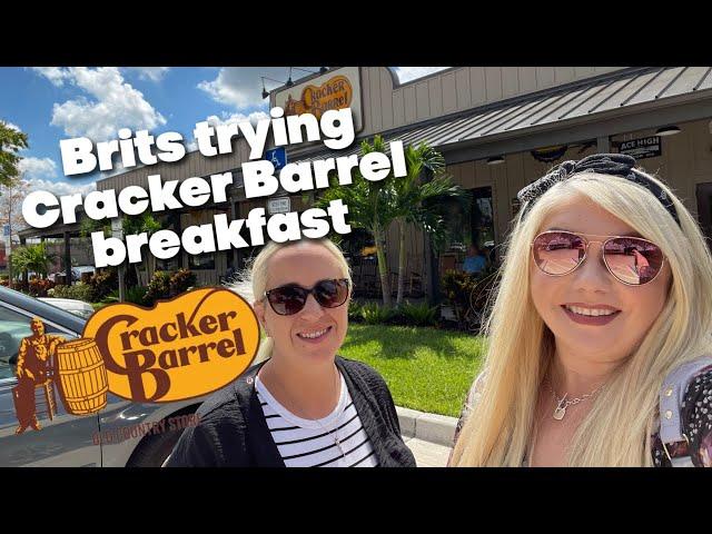 Brits trying Cracker Barrel breakfast for the first time  