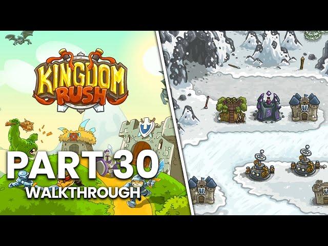 Kingdom Rush - Part 30 | Complete Glacial Heights (No Commentary Walkthrough)