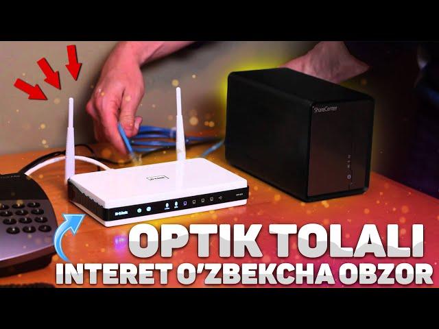 OPTIK TOLALI (GPON) INTERNET O'ZBEKCHA OBZOR 2021| ОПТИК ТОЛАЛИ (ЖПОН) ИНТЕРНЕТ ЎЗБЕКЧА ОБЗОР 2021