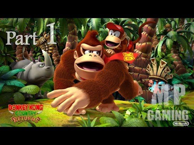 Donkey Kong Country Returns Pt 1: Dankey Kang