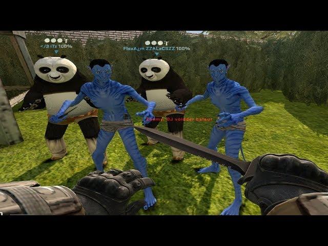 HIDE & SEEK CU AVATAR SI KUNG FU PANDA!!
