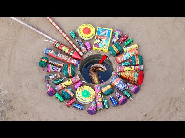 20 Fireworks Testing Inside A Big Water Hole | Types Of Fireworks Testing | Patakhe