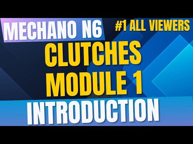 Mechanotechnics N6 Clutches Introduction @mathszoneafricanmotives