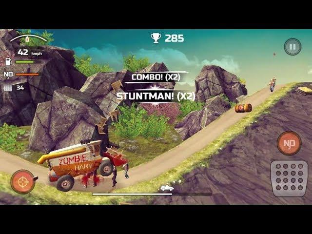 Zombie Derby 2 Android and IOS Gameplay | COOL CARS Race Over Zombies