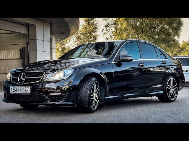 Mercedes C 6.3 AMG - МЫ ПОЕХАЛИ, НО ЕСТЬ НЮАНС.