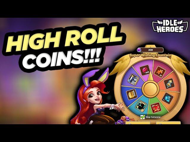 Idle Heroes - HIGH ROLL with 300 Super Wishing Coins