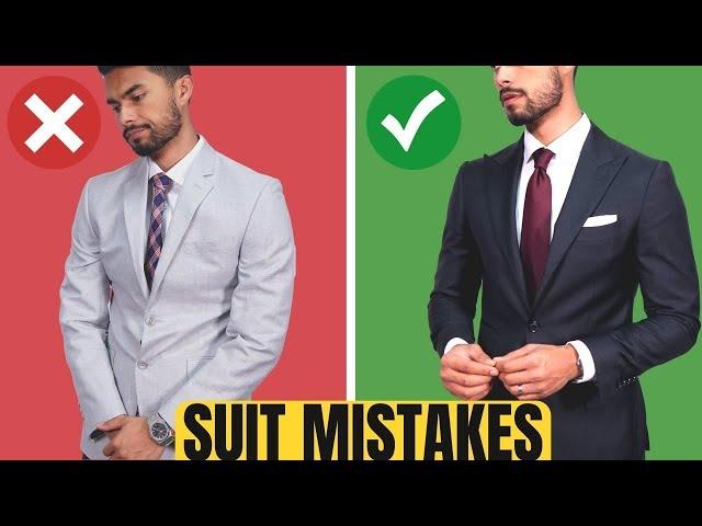 10 ROOKIE Suit Mistakes Men Make (And How To Fix Them)