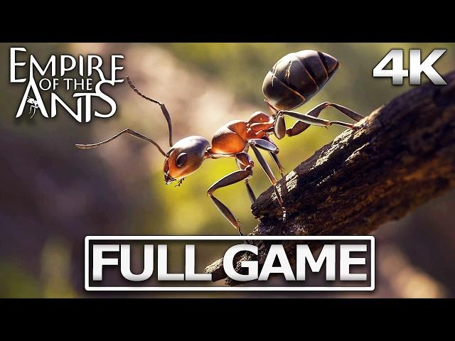 EMPIRE OF THE ANTS Full Gameplay Walkthrough / No Commentary【FULL GAME】4K 60FPS Ultra HD