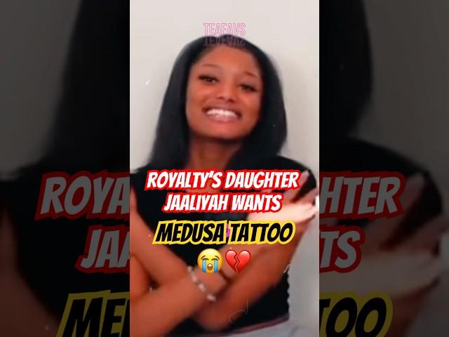 Jaaliyah Says She Wants a Medusa Tattooo #jaaliyah #lifewithroyalty #teafavs