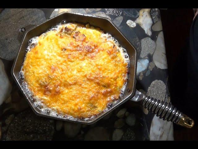 Frittata in a Finex Cast Iron Skillet