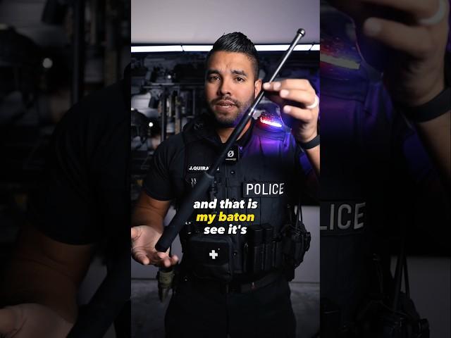 This Officers Baton Is So Small  #police