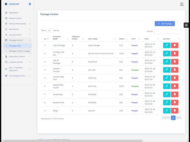 Freeradius and Mikrotik Application PHP and Laravel