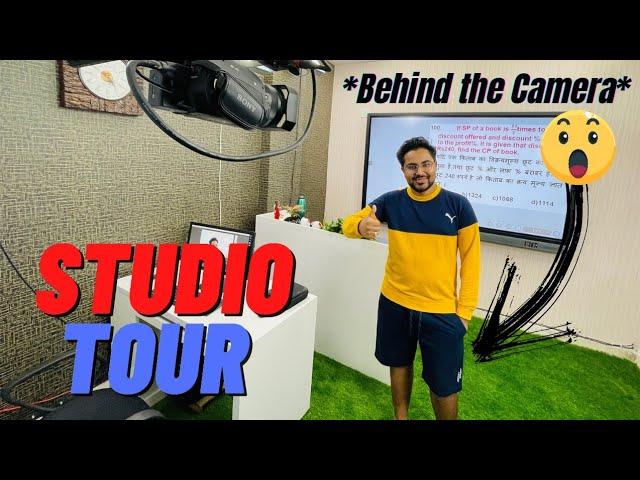 Home Studio Tour | Online Class Studio Setup | *Behind the Camera*  Gagan Pratap Sir