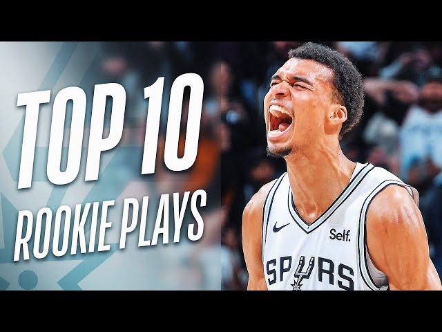 Victor Wembanyama's Top 10 Rookie Season Plays 