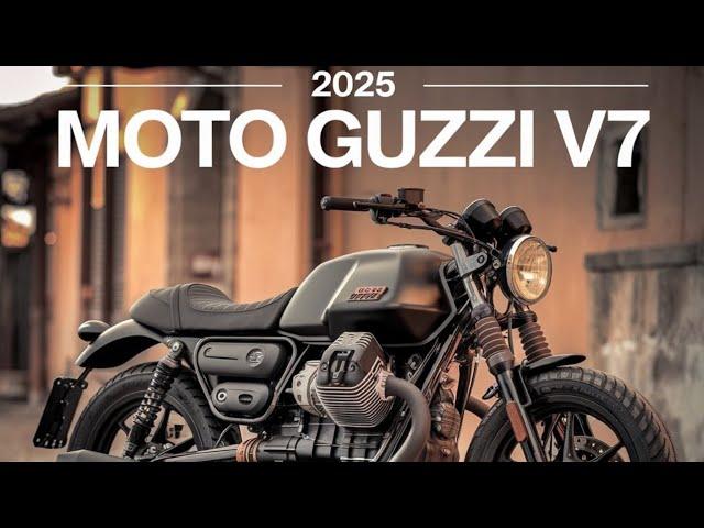 2025 Moto Guzzi V7: Timeless Design Meets Modern Innovation"