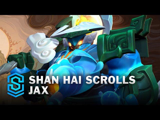 Shan Hai Scrolls Jax Wild Rift Skin Spotlight