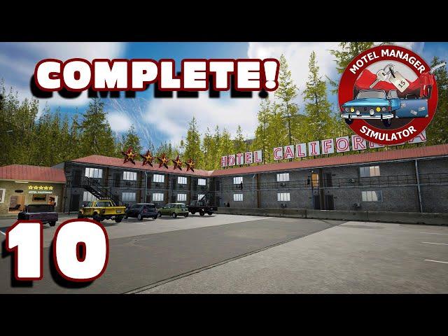 WE COMPLETED THE GAME - MOTEL MANAGER SIMULATOR