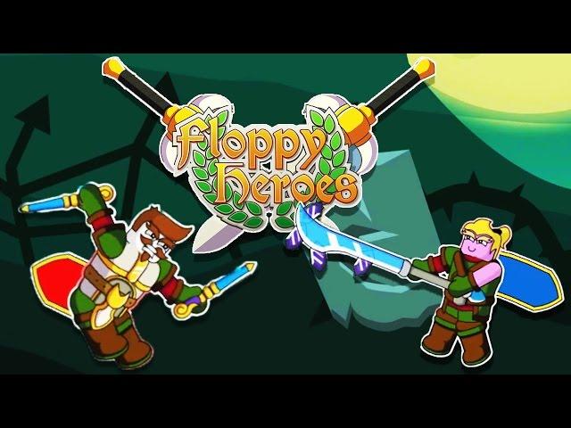 Floppy Heroes Gameplay - Floaty Combat Co-op! - Let's Play Floppy Heroes