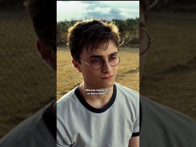 Did you notice this in Harry Potter ? #shorts