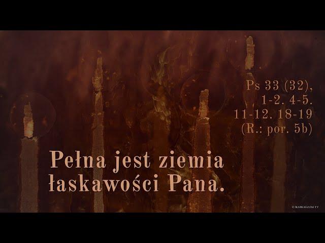 #PsalmResponsoryjny | 24 października 2024