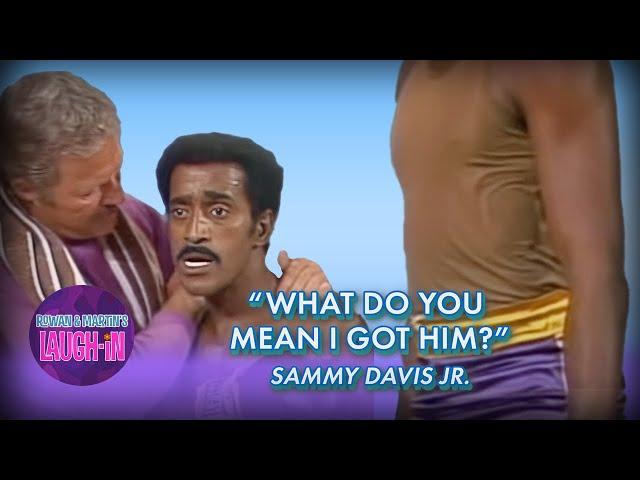 Sammy Davis Jr. vs. Wilt Chamberlain | Rowan & Martin's Laugh-In