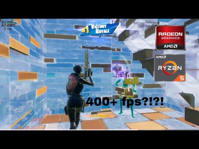 RX 6600 + Ryzen 5 3600 in Fortnite Ranked Reload Solo | Performance Mode 1080p |