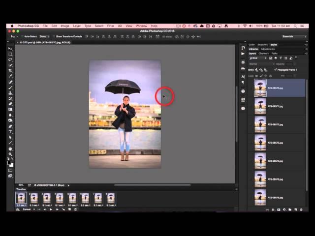 How to make an Animated GIF in Photoshop