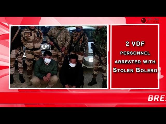 Breaking News : VDF Personnel 2 hurallakpa Bolero ga konnana Phare /  Elite TV