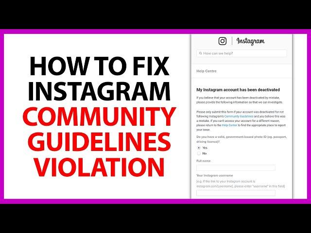 How to Fix Instagram Community Guidelines Violation in 2024