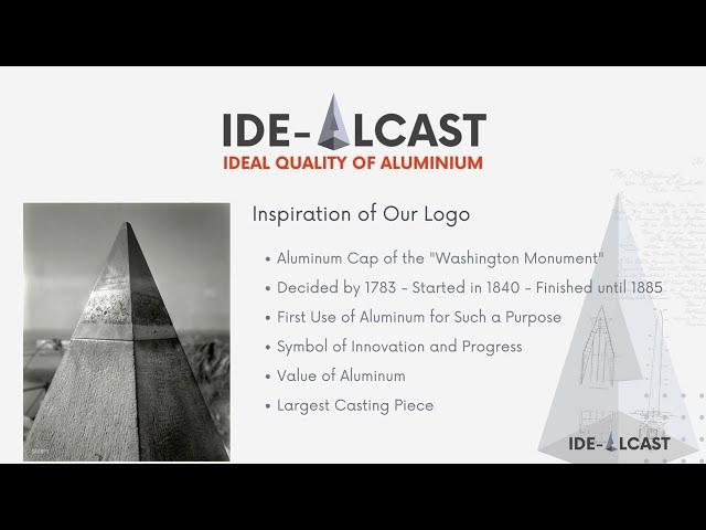 IDE-ALCAST BRIEF COMPANY PRESENTATION