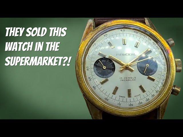 Restoring a Swiss supermarket watch!