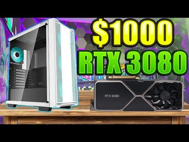 Best $1000 Budget Gaming PC Build November 2022  | Ryzen 7 5700X + RTX 3080