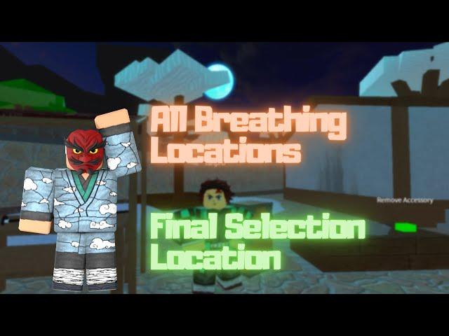 Demon Slayer RPG 2 | All Breathing locations + Final Selection Location