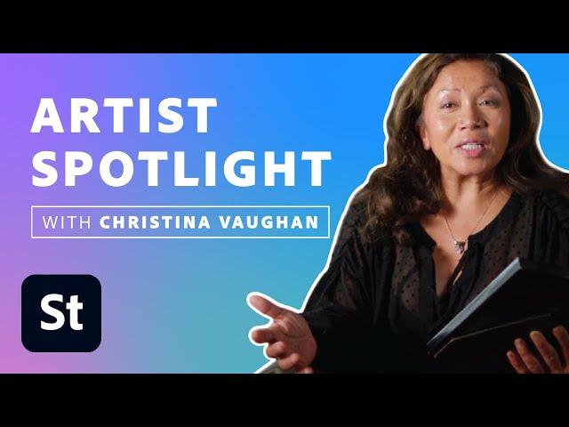 Adobe Stock Artist Spotlight | Episode 28: Christina Vaughan (Cultura) | Adobe Creative Cloud